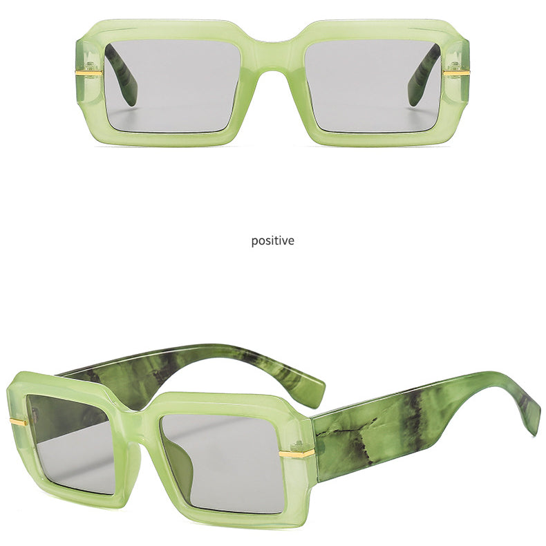 Gafas de sol de PC de marco cuadrado al por mayor